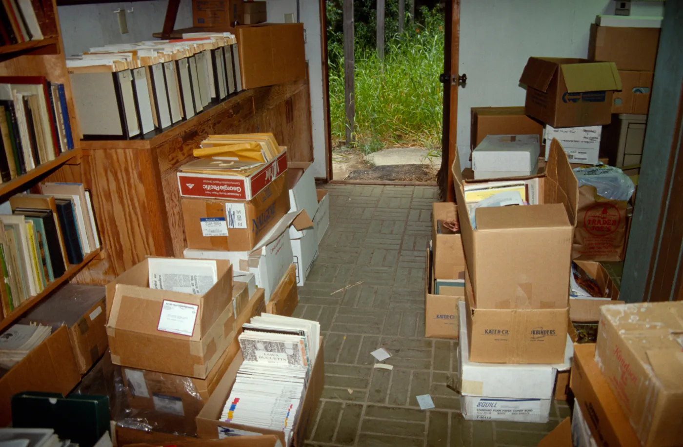 Office storage at SBBG