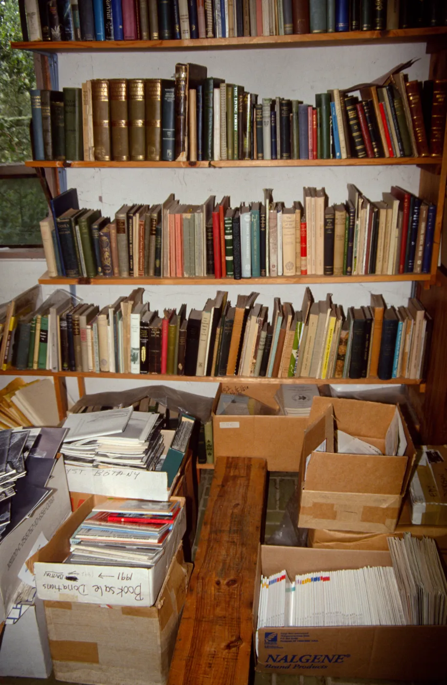 Office storage at SBBG