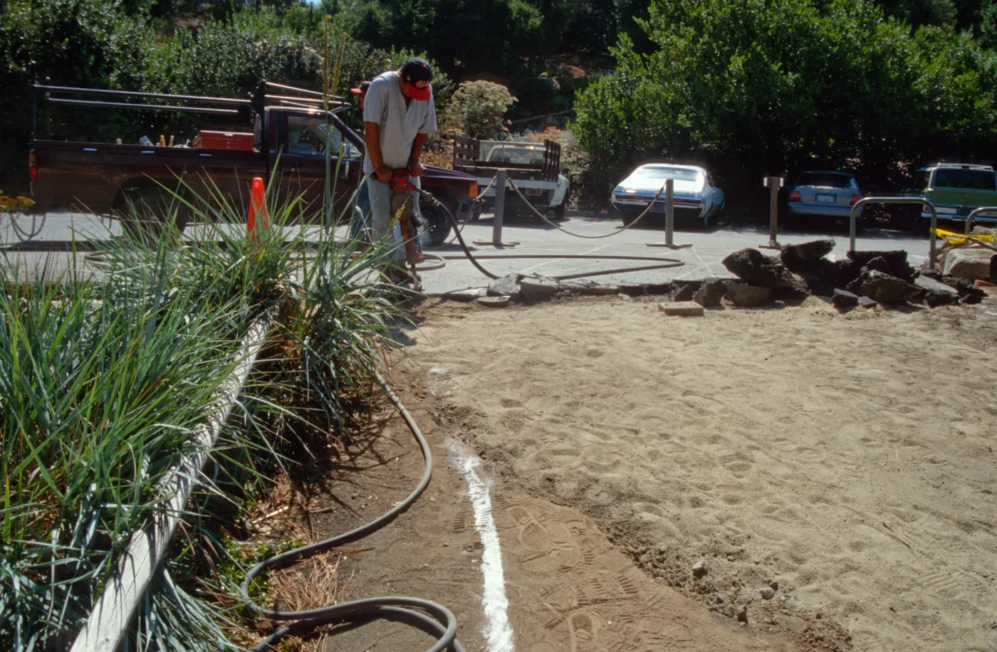 Entrance reconstruction