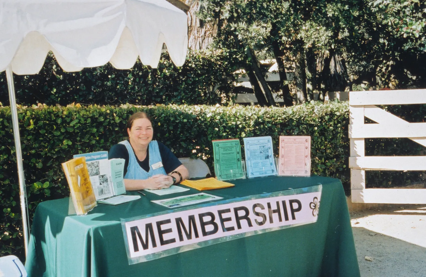Membership Booth
