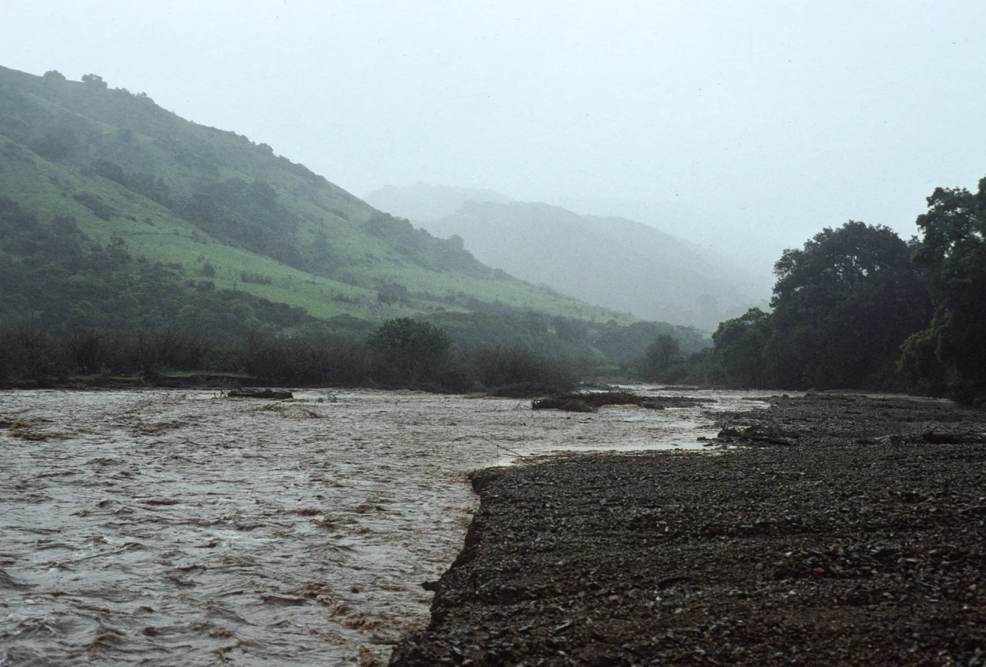 Flash Flood, Santa Cruz Island