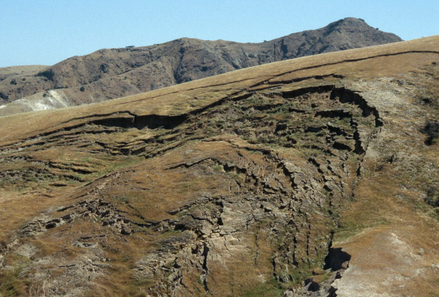 Mass Wasting, Santa Cruz Island