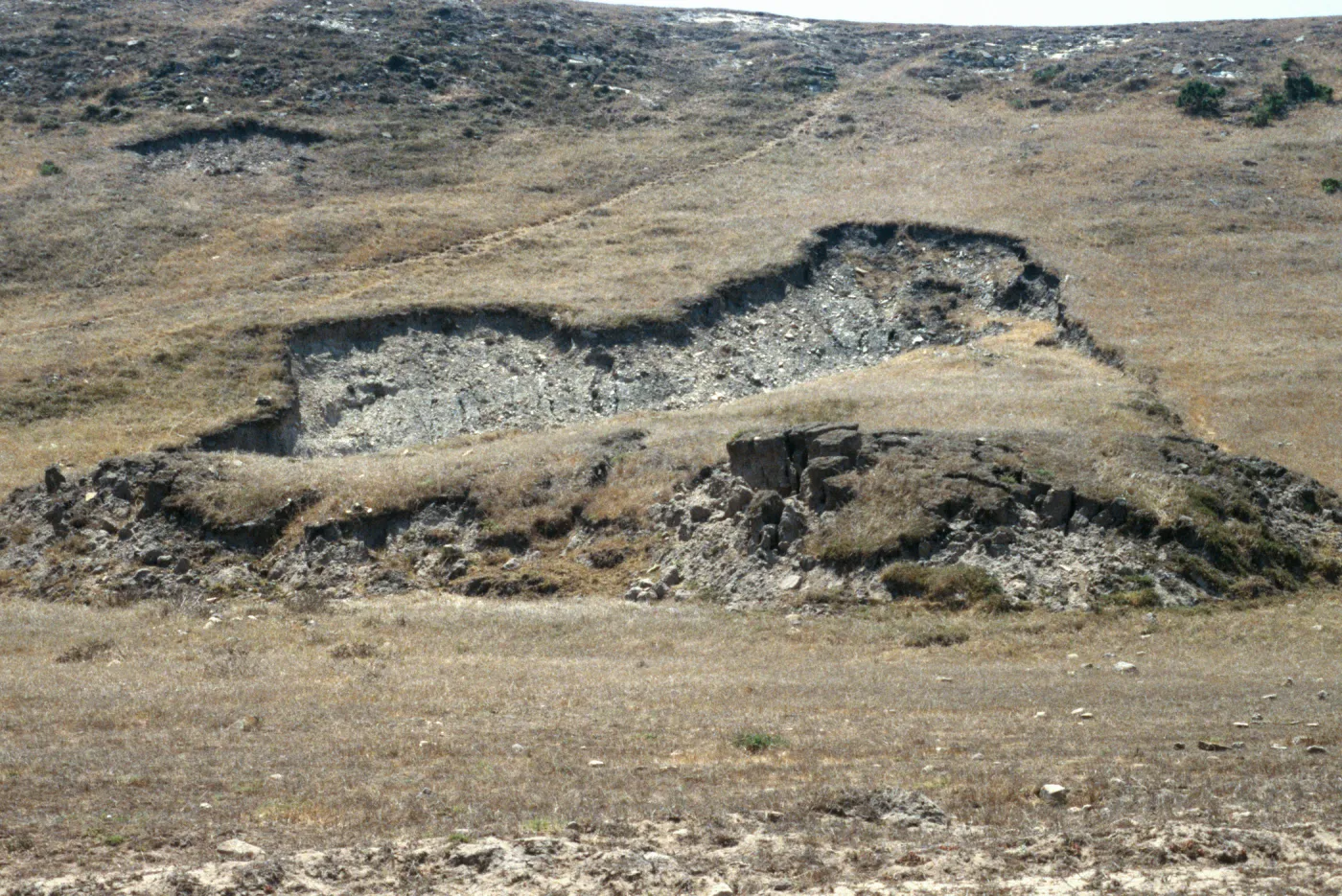Mass wasting, Santa Rosa Island