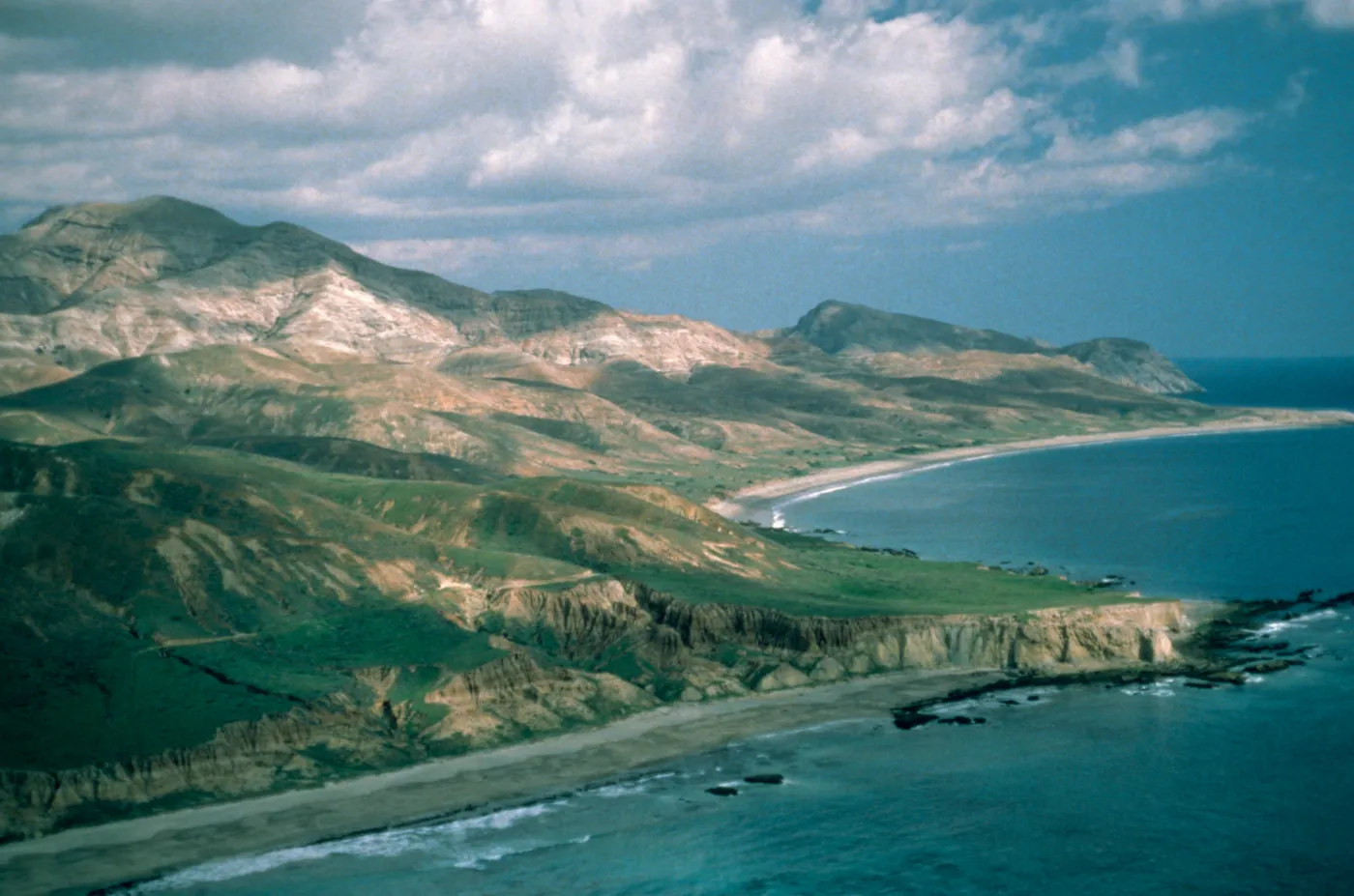Santa Cruz Island (from the air)