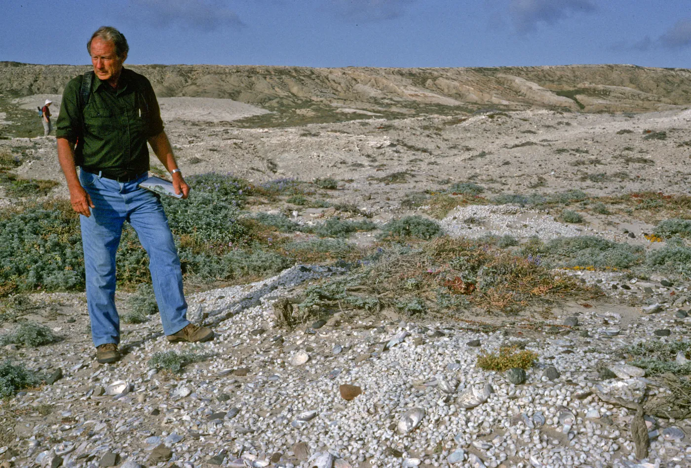 Jim Blakley on San Nicolas Island