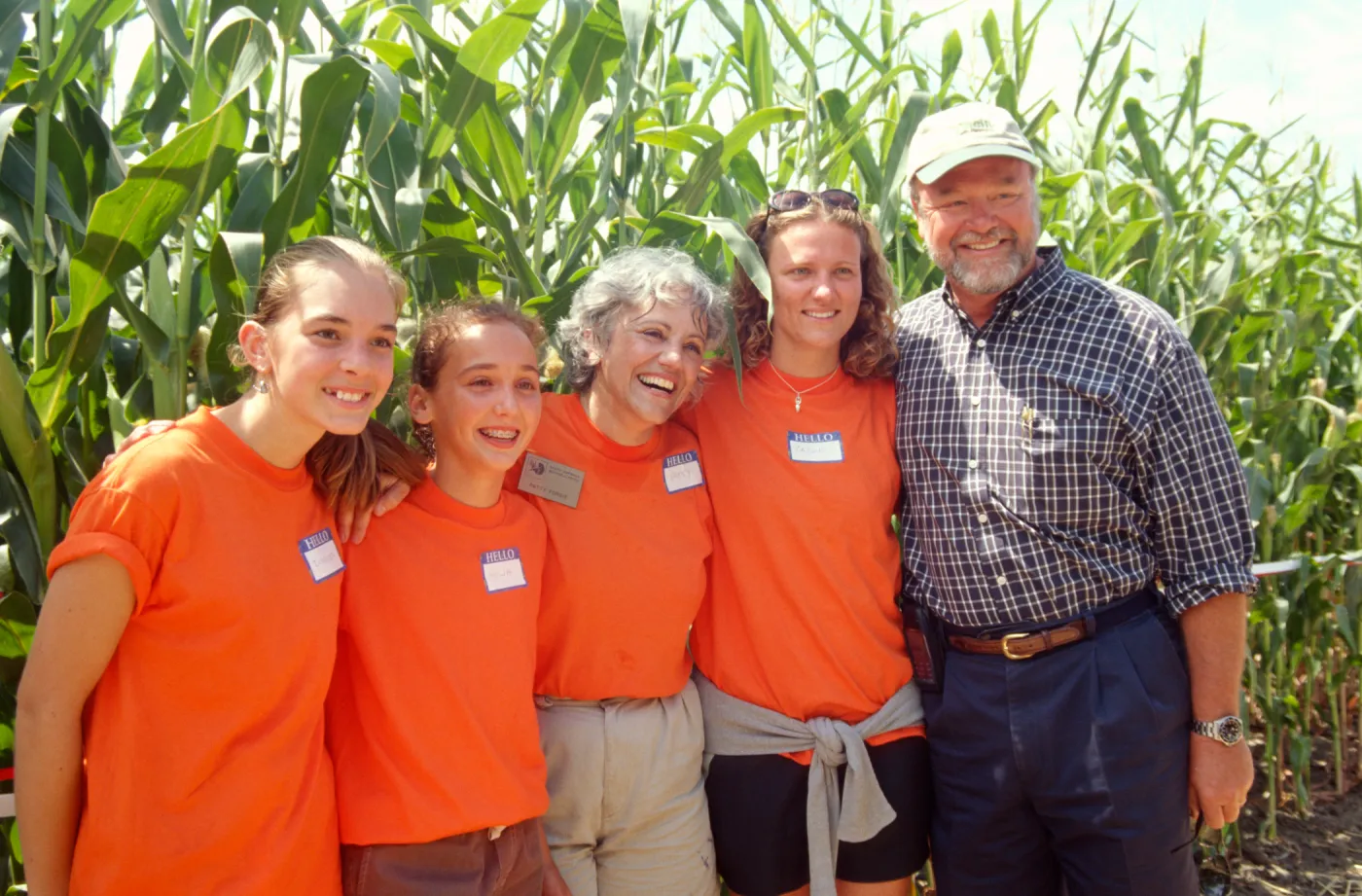 Nature Camp Poppy Power Team, Winners of Charity Challenge at Pacific Earth Resources Maize Maze