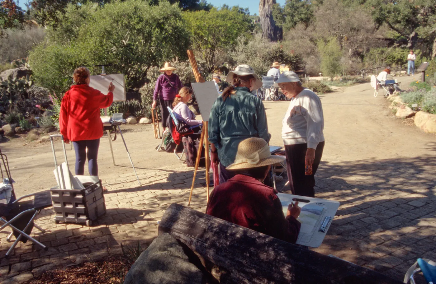 Artists in the Garden