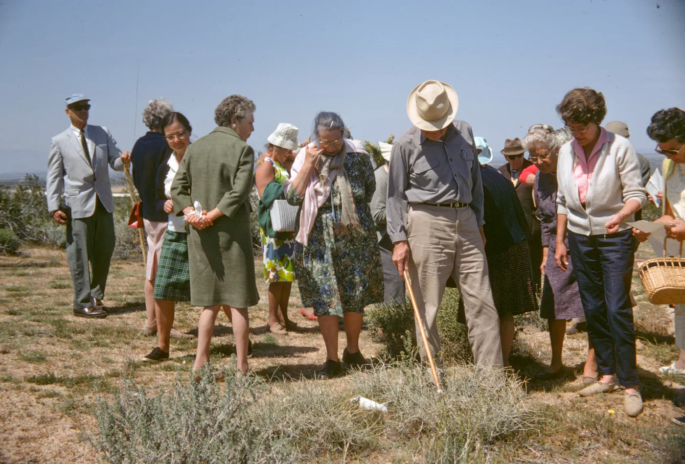 SBBG field trip, Mojave Desert , 1968