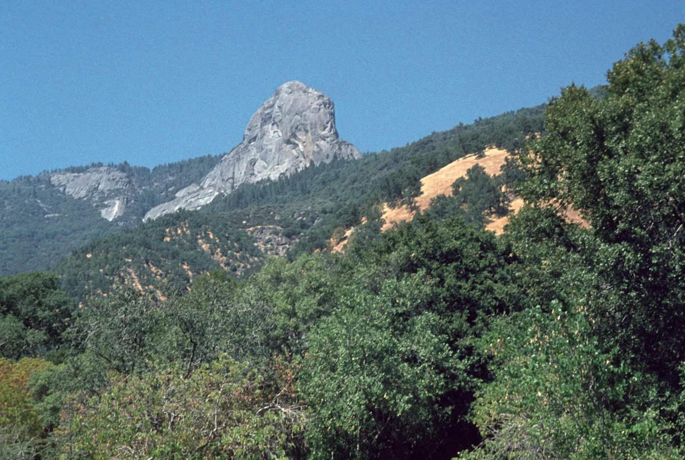 Moro Rock from below, Sequoia National Park
