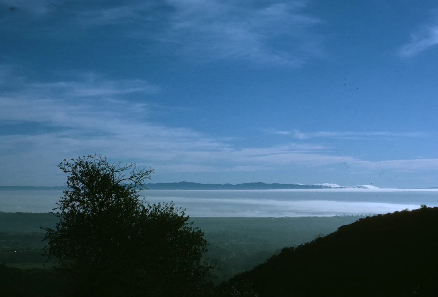 Santa Cruz Island seen from San Marcos Pass