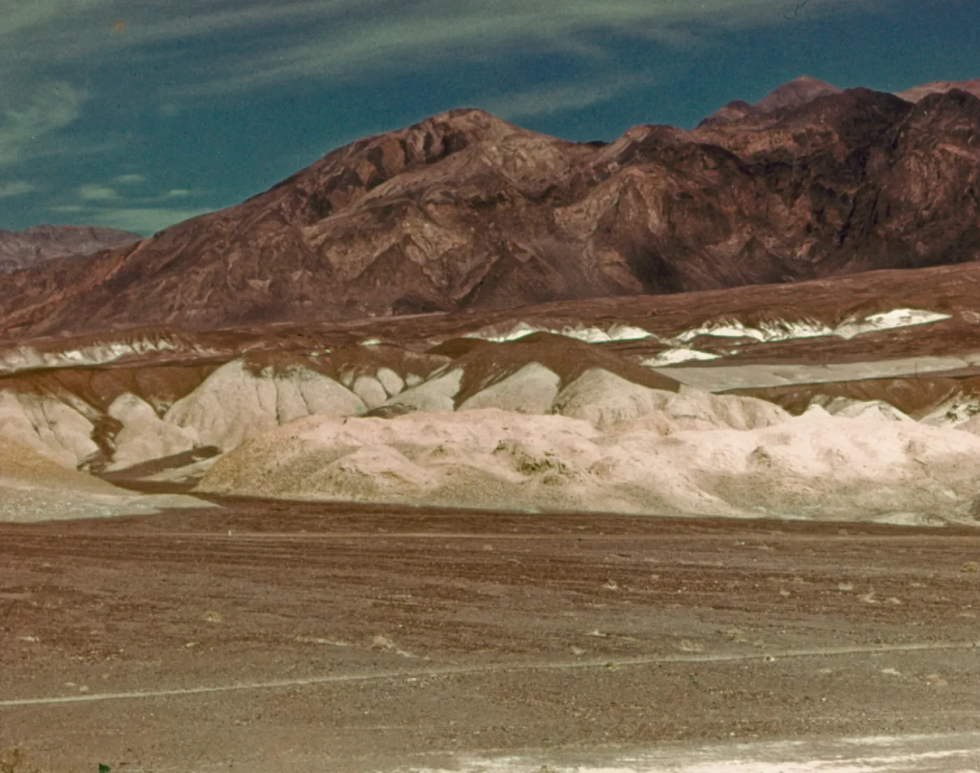 DV 10-5 'Mustard Canyon and Funeral Mountains, Death Valley, California'