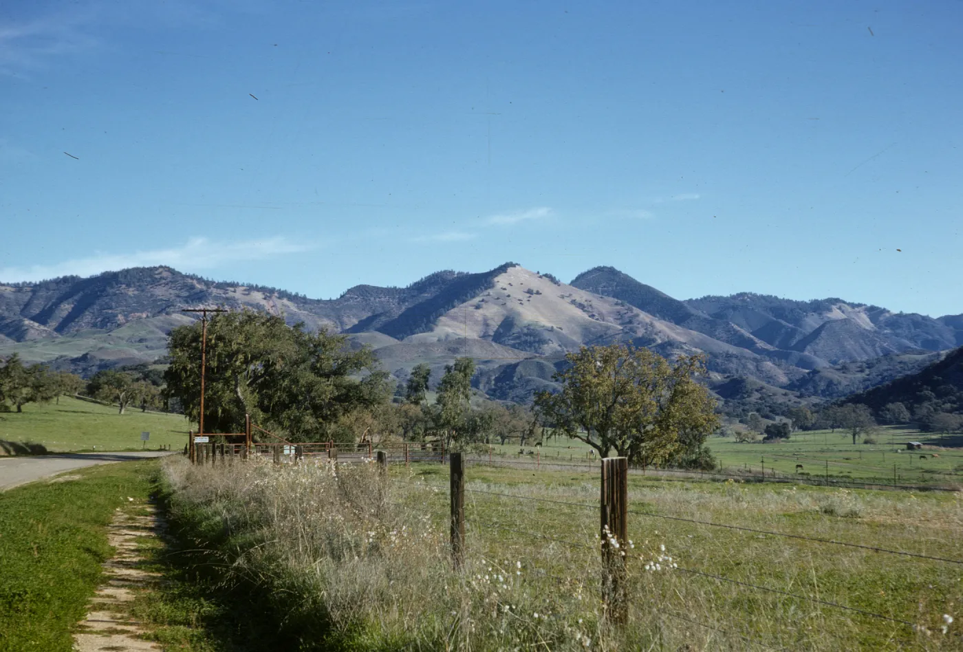 Figueroa Mountain, Santa Ynez Valley, ranch land