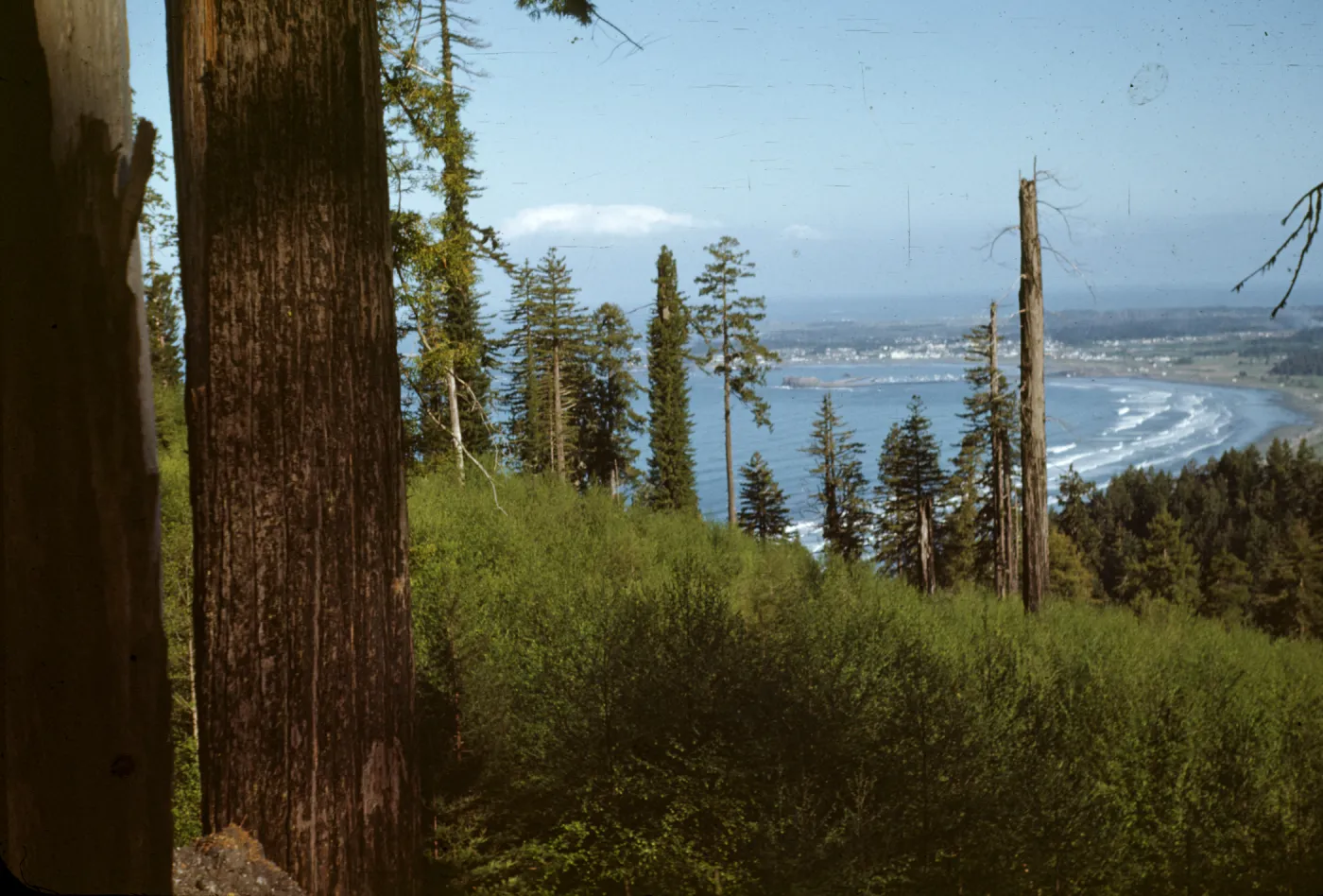 Crescent City, view from south to north