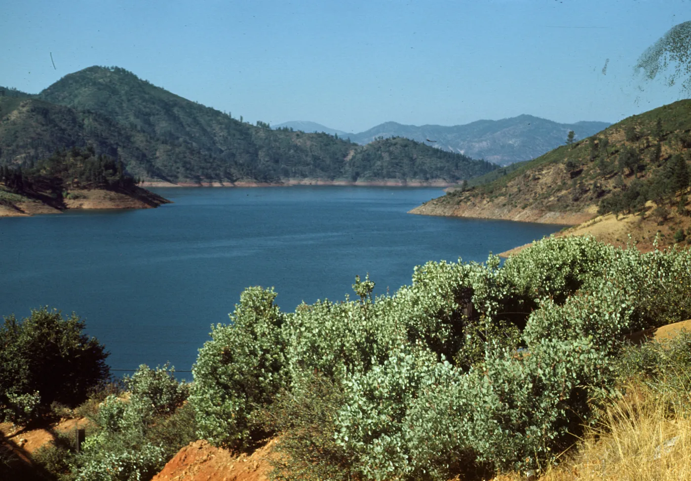 Lake Shasta, from Pit River Bridge down