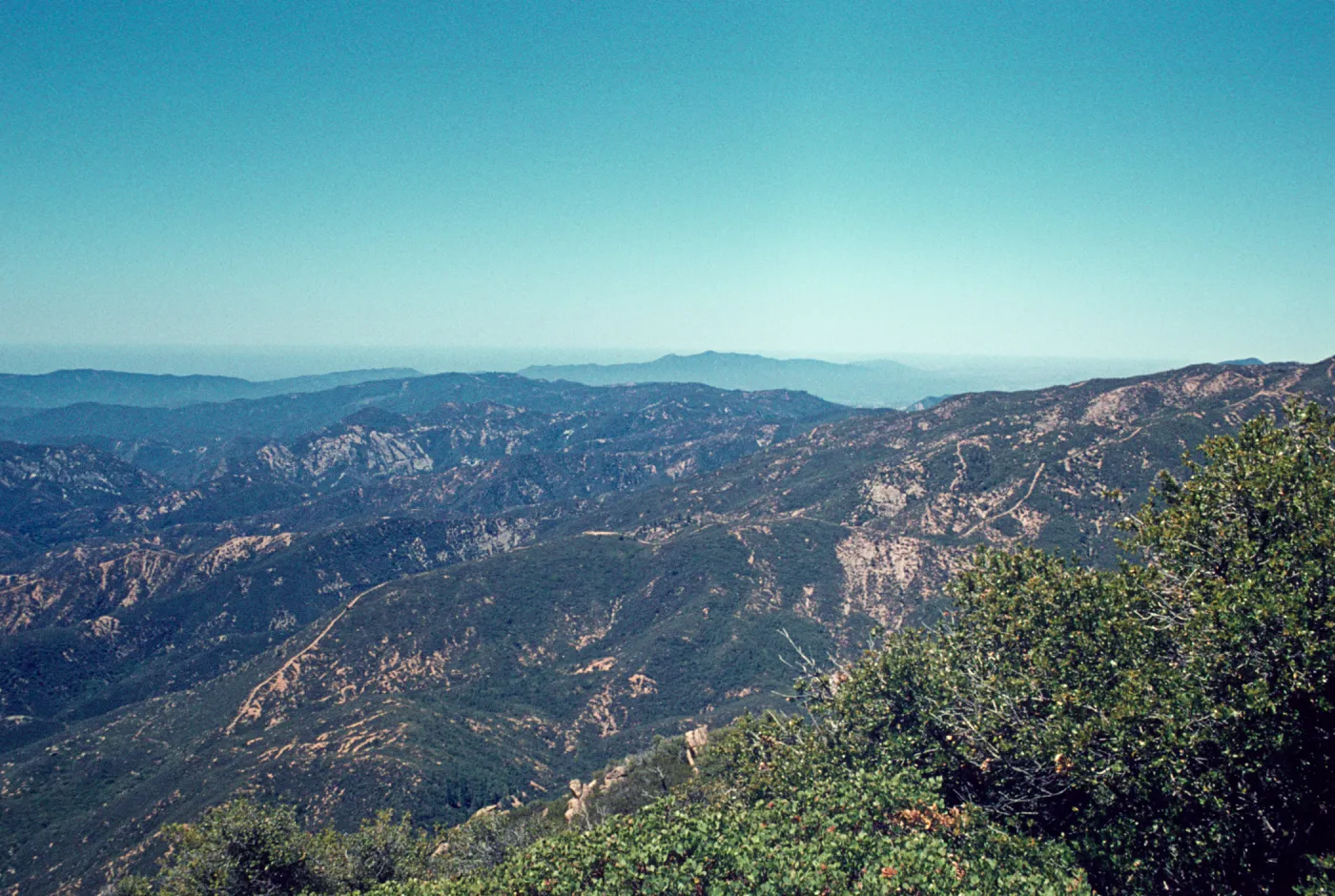 Little Pine Mountain from Madulce Peak