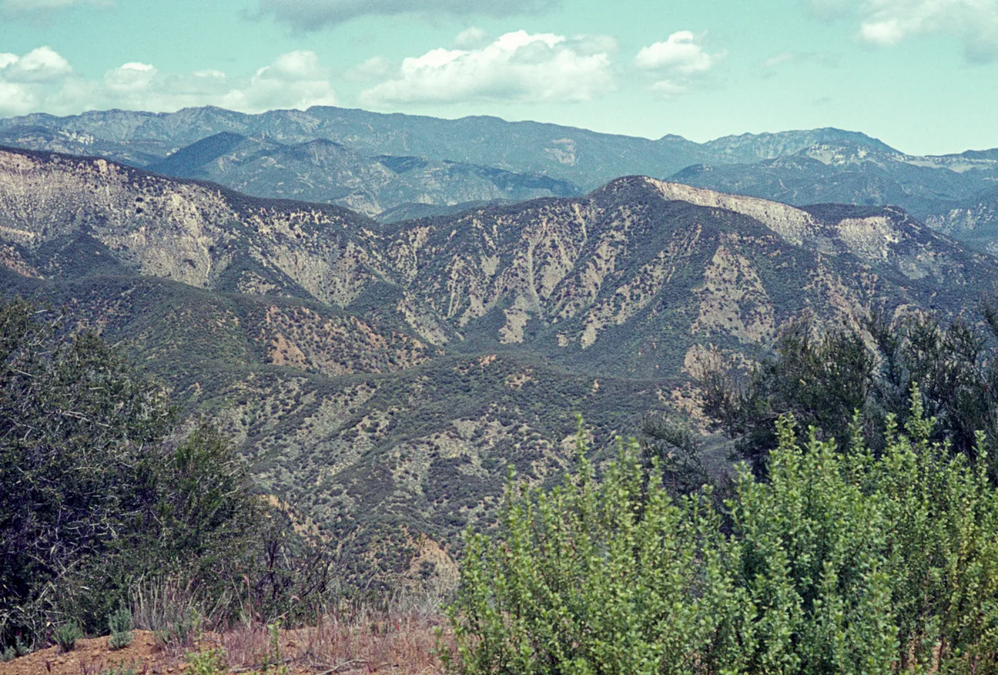 Looking north from Camuesa Peak