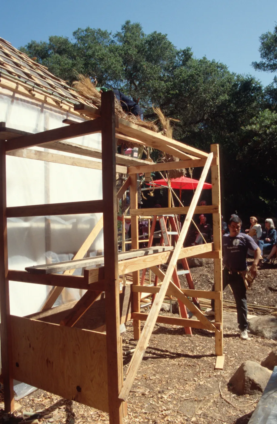 Tea House Construction 2001