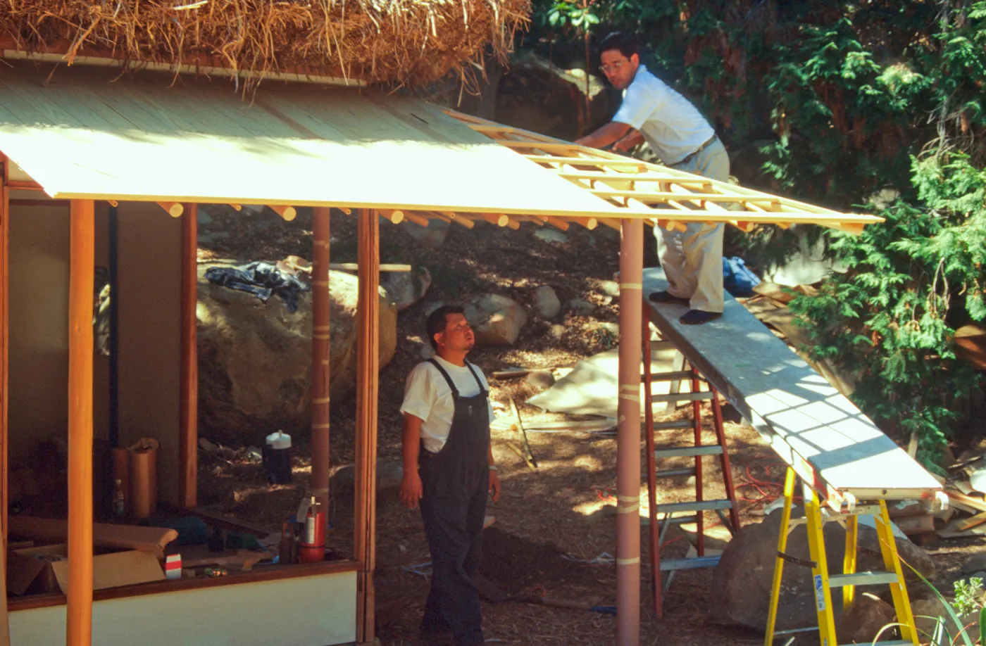Tea House Construction 2001