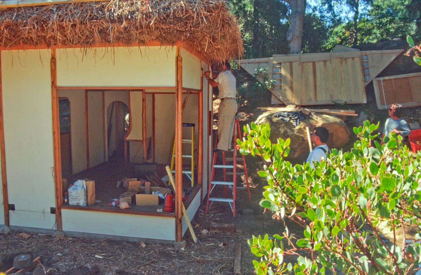 Tea House Construction 2001