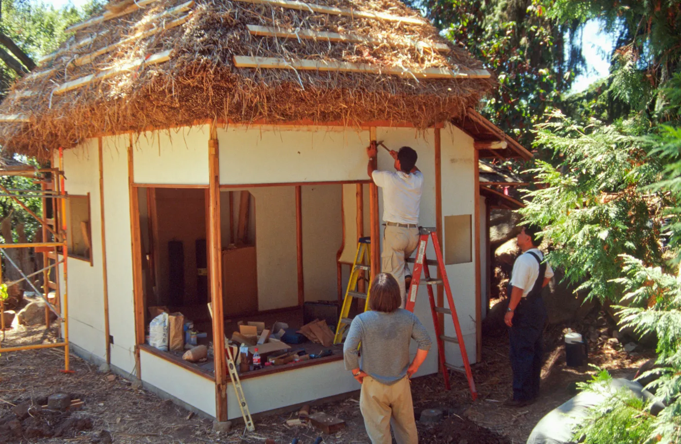 Tea House Construction 2001