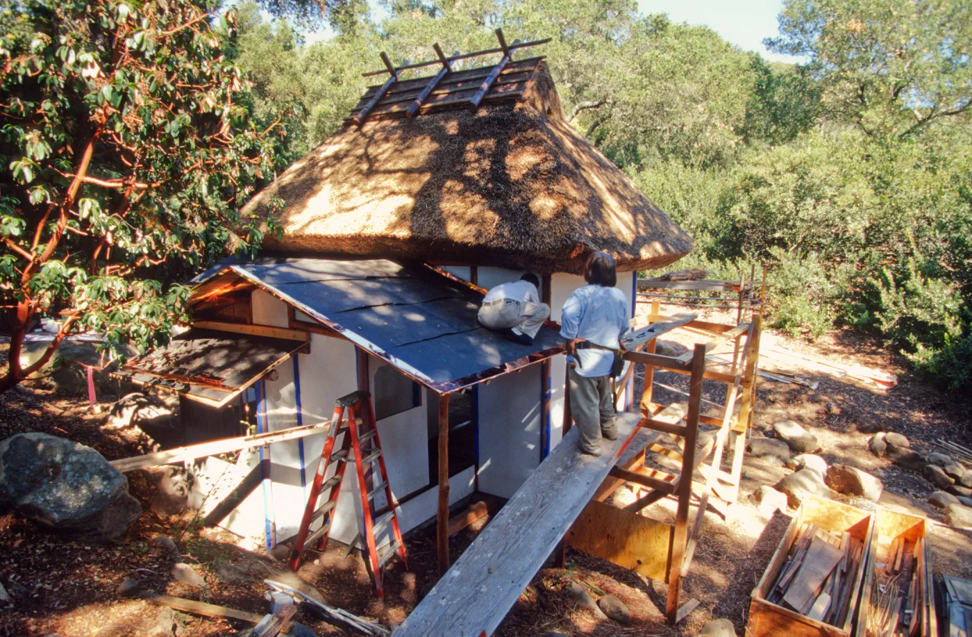 Tea House Construction 2001