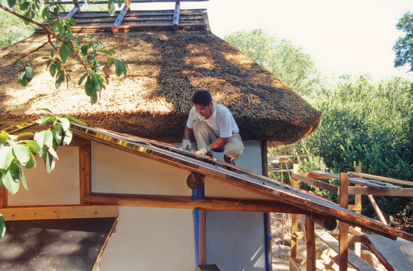 Tea House Construction 2001