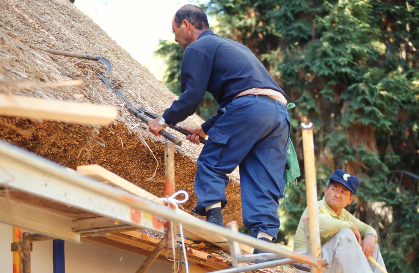Tea House Construction 2001