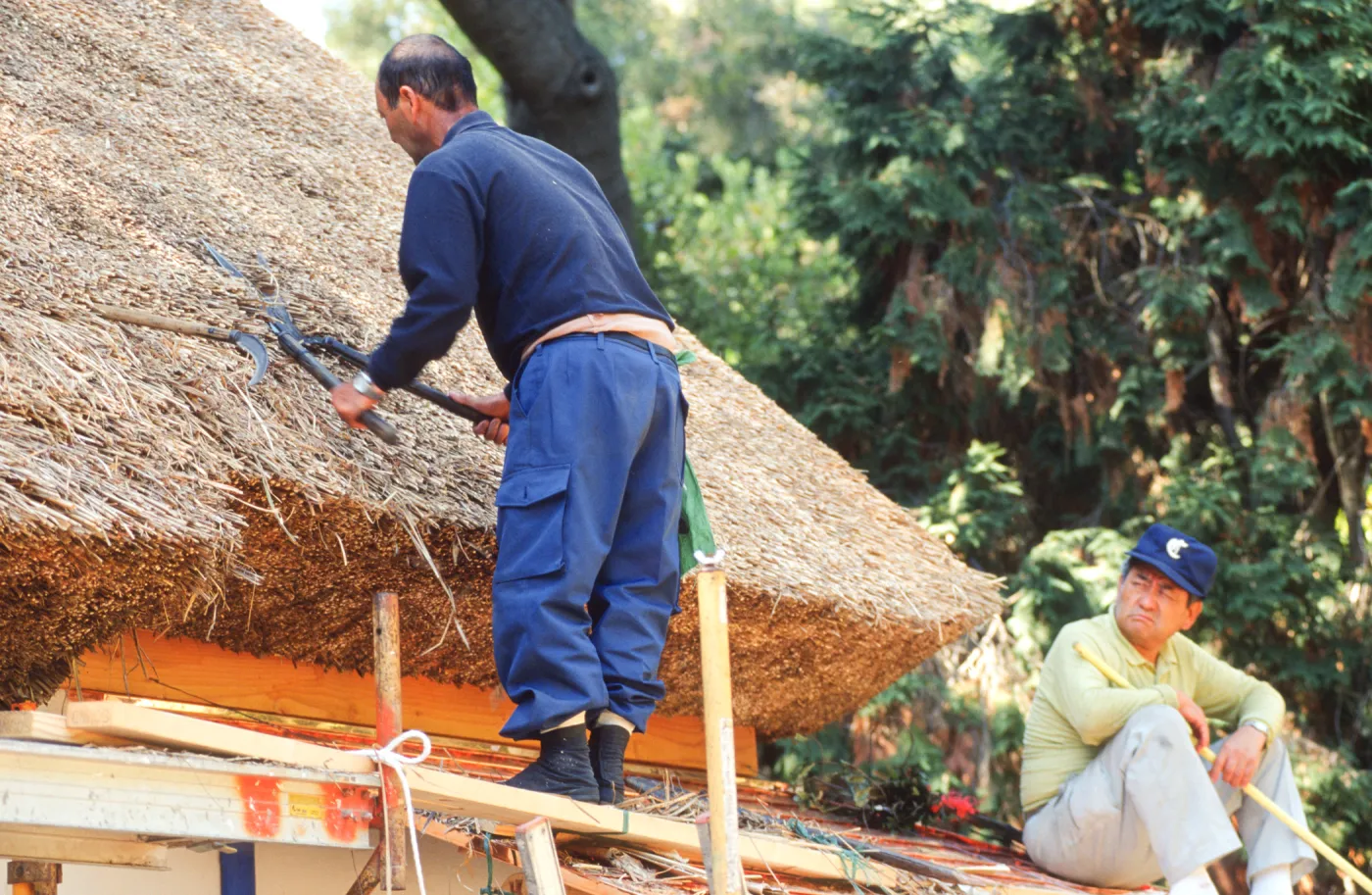 Tea House Construction 2001