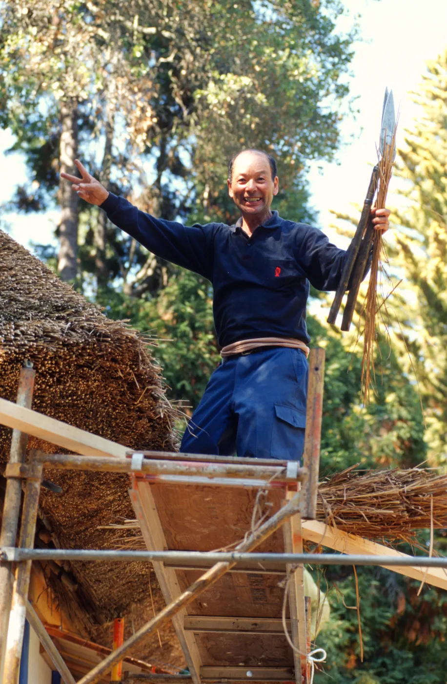 Tea House Construction 2001