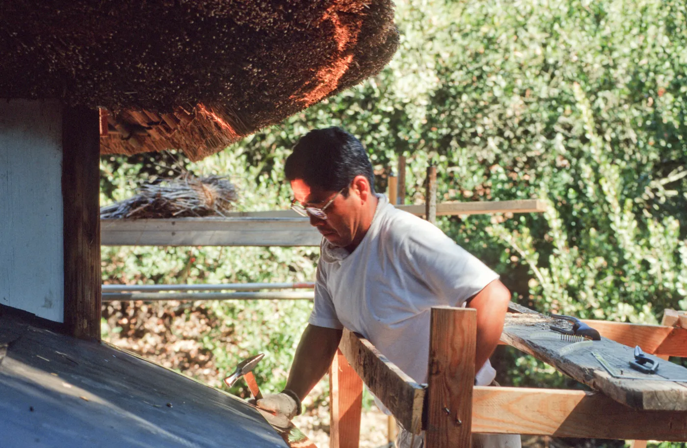 Tea House Construction 2001