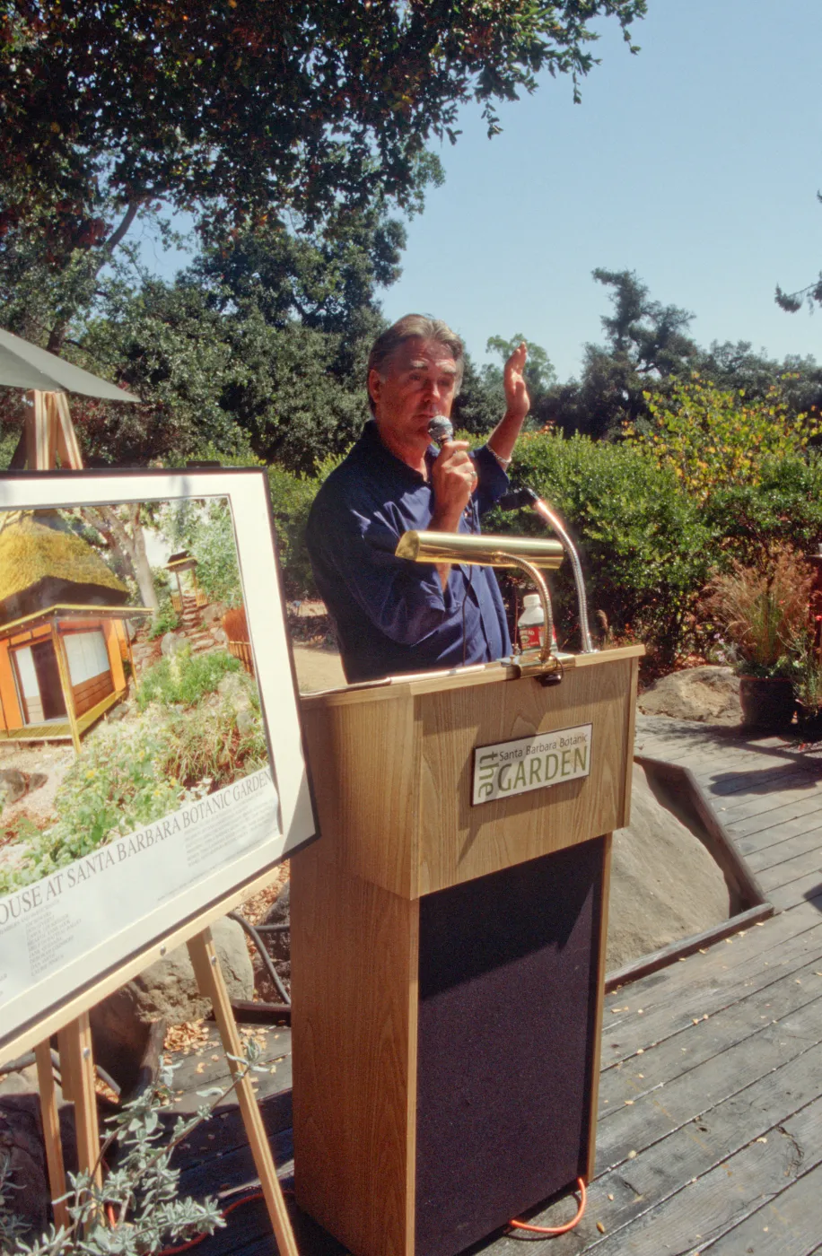 Tea House Dedication event