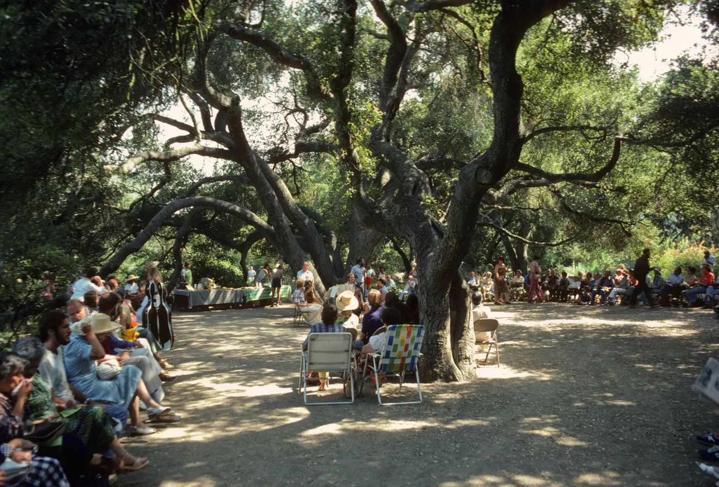 Music Academy of the West event, 1979, event under the oaks