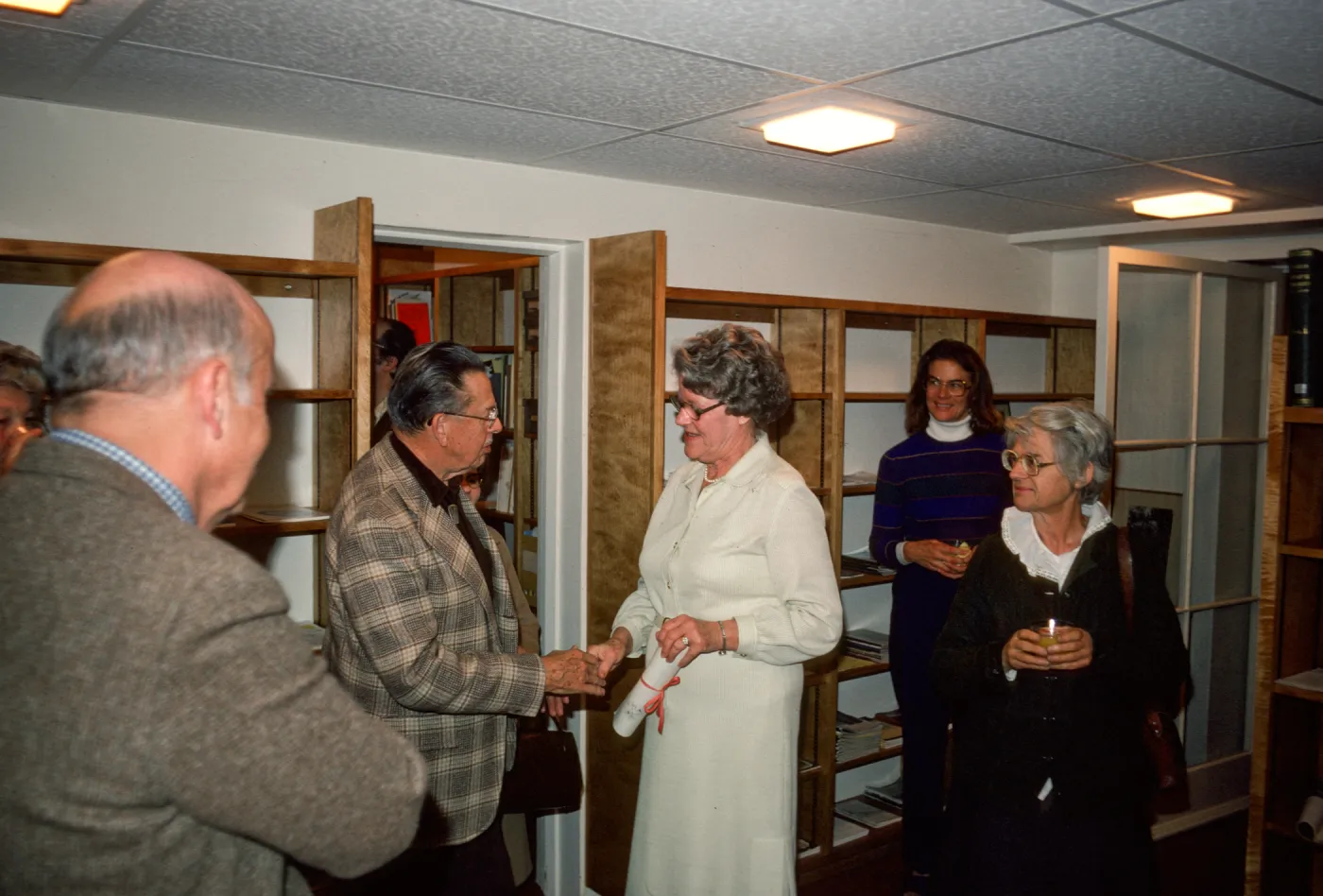 Library Annex Reception, 1982
