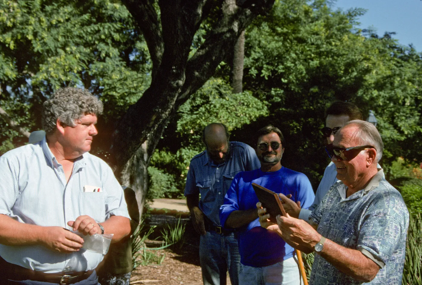 Bruce Van Dyke tree dedication