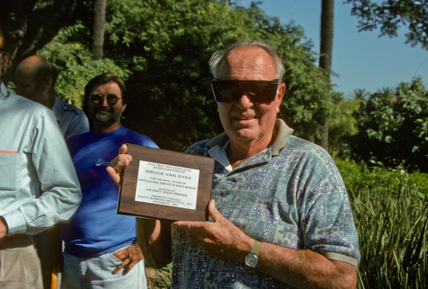 Bruce Van Dyke tree dedication