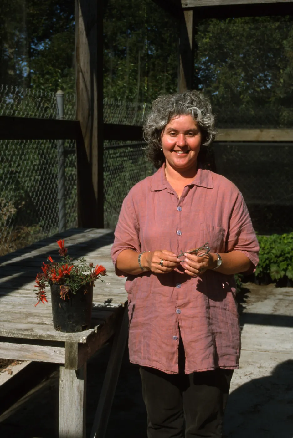 Caroline Cooper, SBBG Plant Propagator
