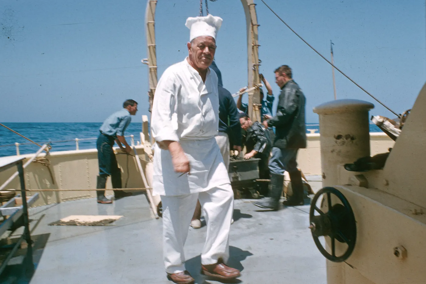 Aboard the Velero IV