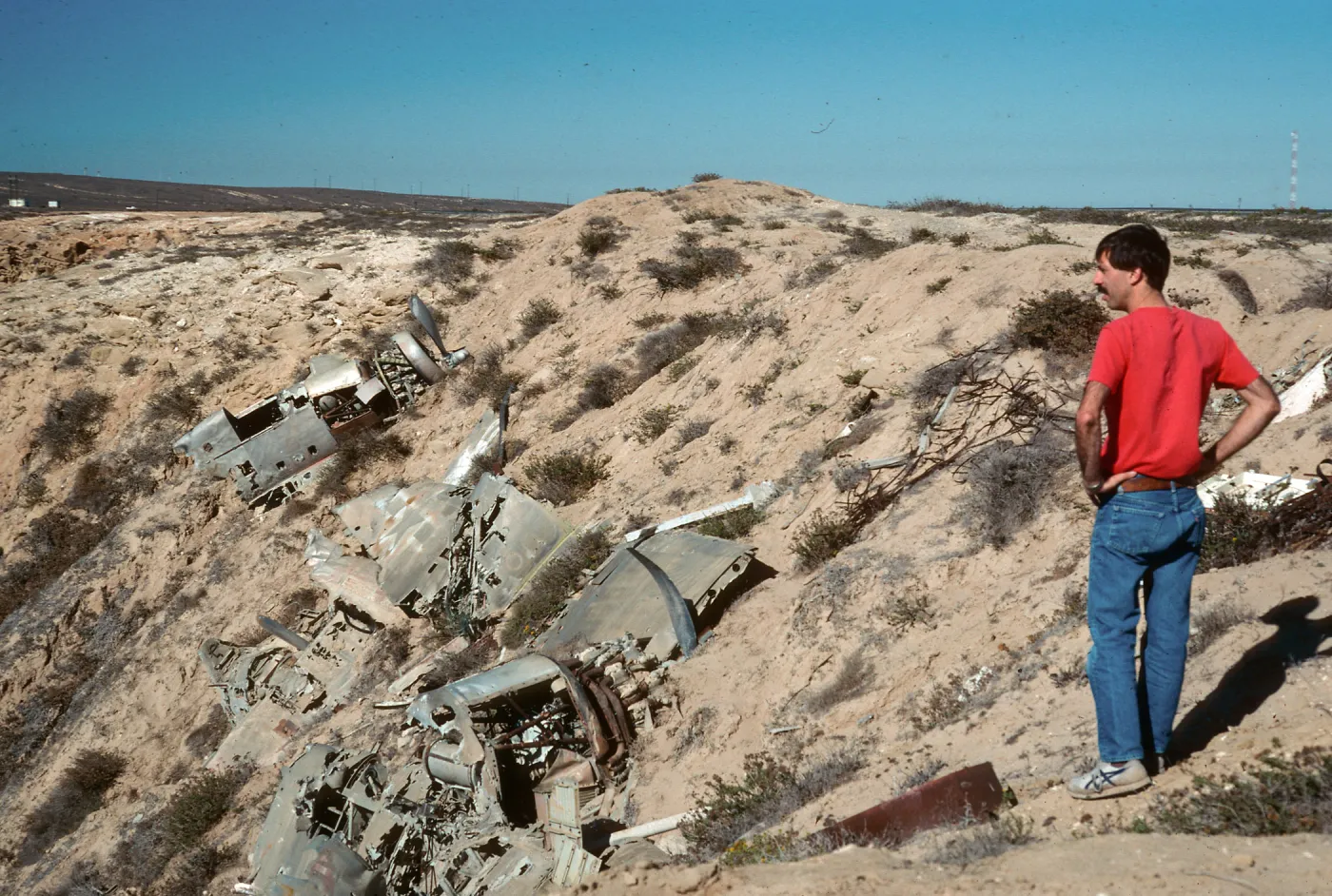 Hellcat wreckage, San Nicolas Island