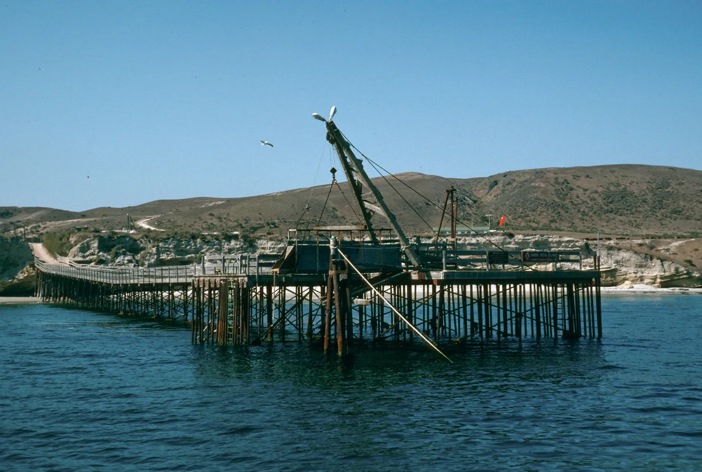 ranch pier, Beechers Bay, Santa Rosa Island