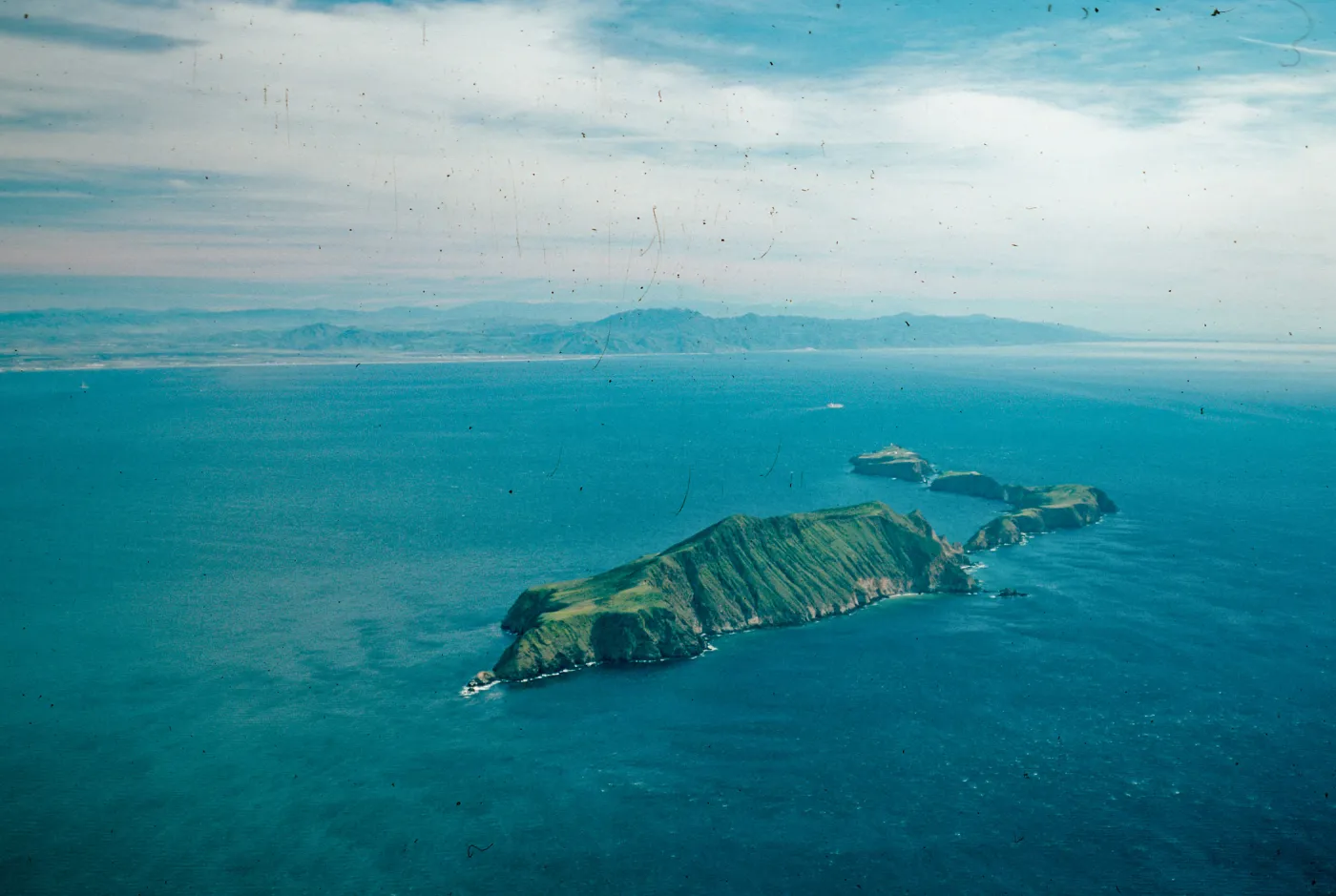 Anacapa Island, looking west