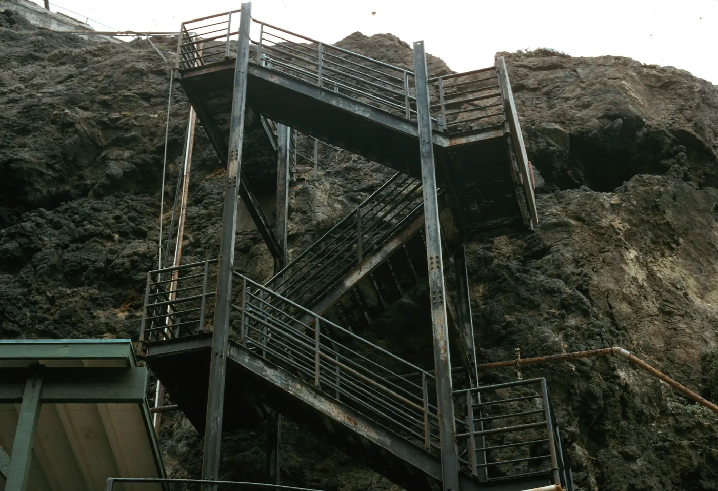 Stairs at landing, East Anacapa Island