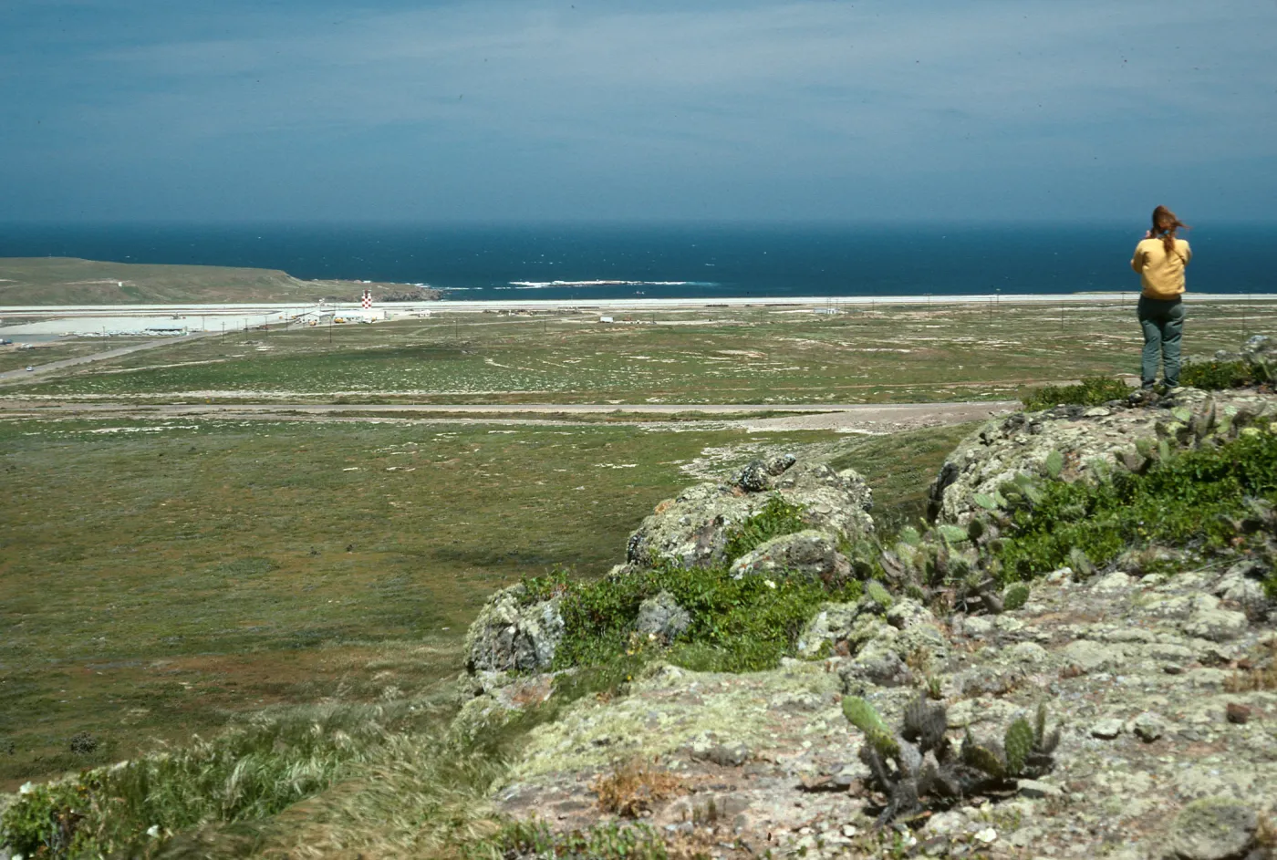 View of airfield, San Clemente Island