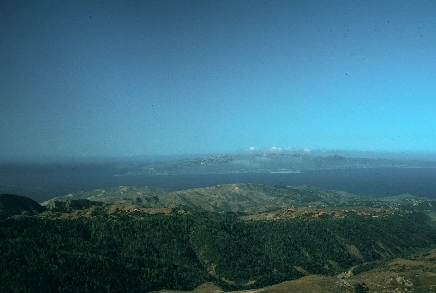 Santa Cruz Island, Christy Pines, Santa Rosa Island view