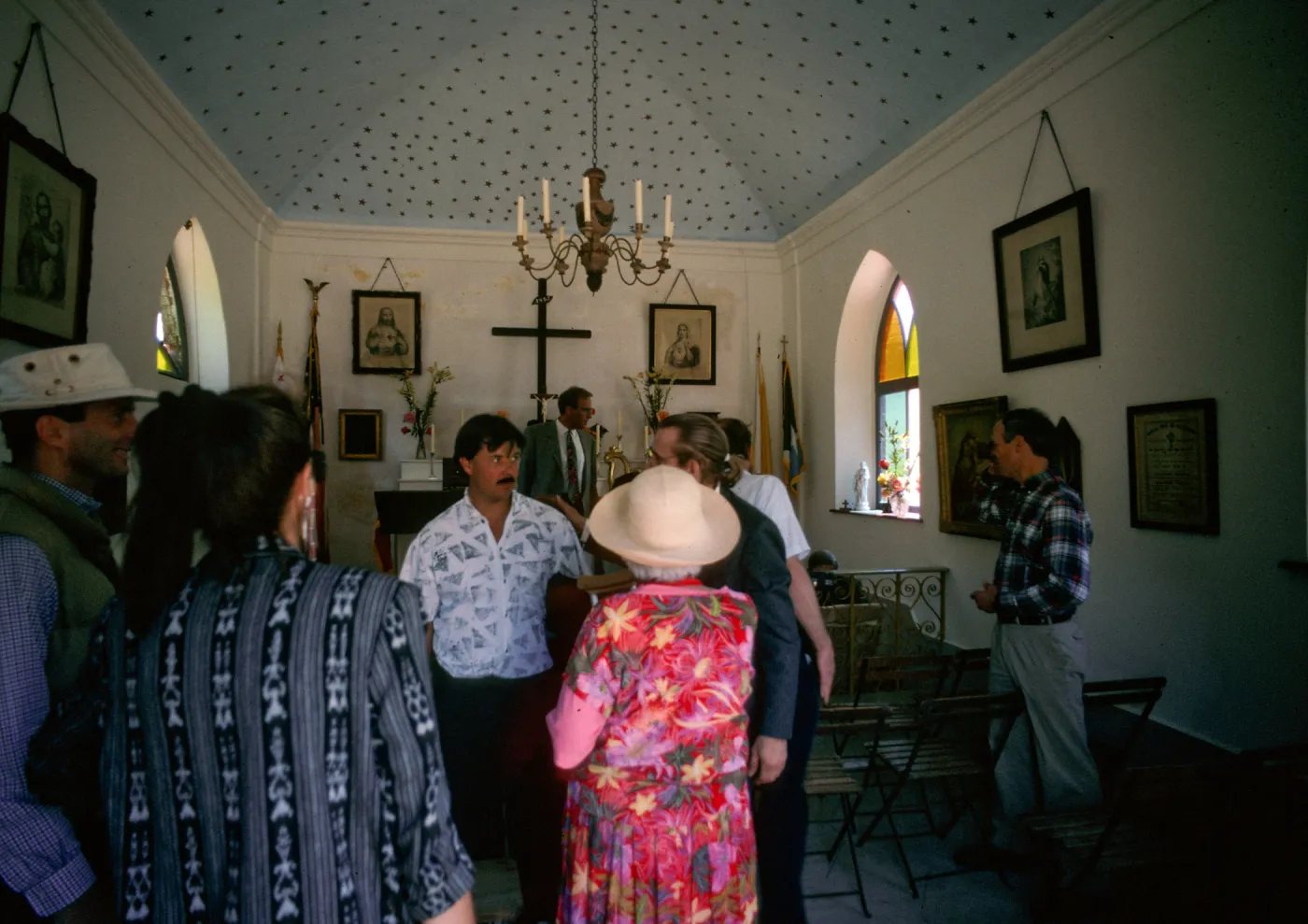 Santa Cruz Island, ranch chapel, feast of Holy Cross
