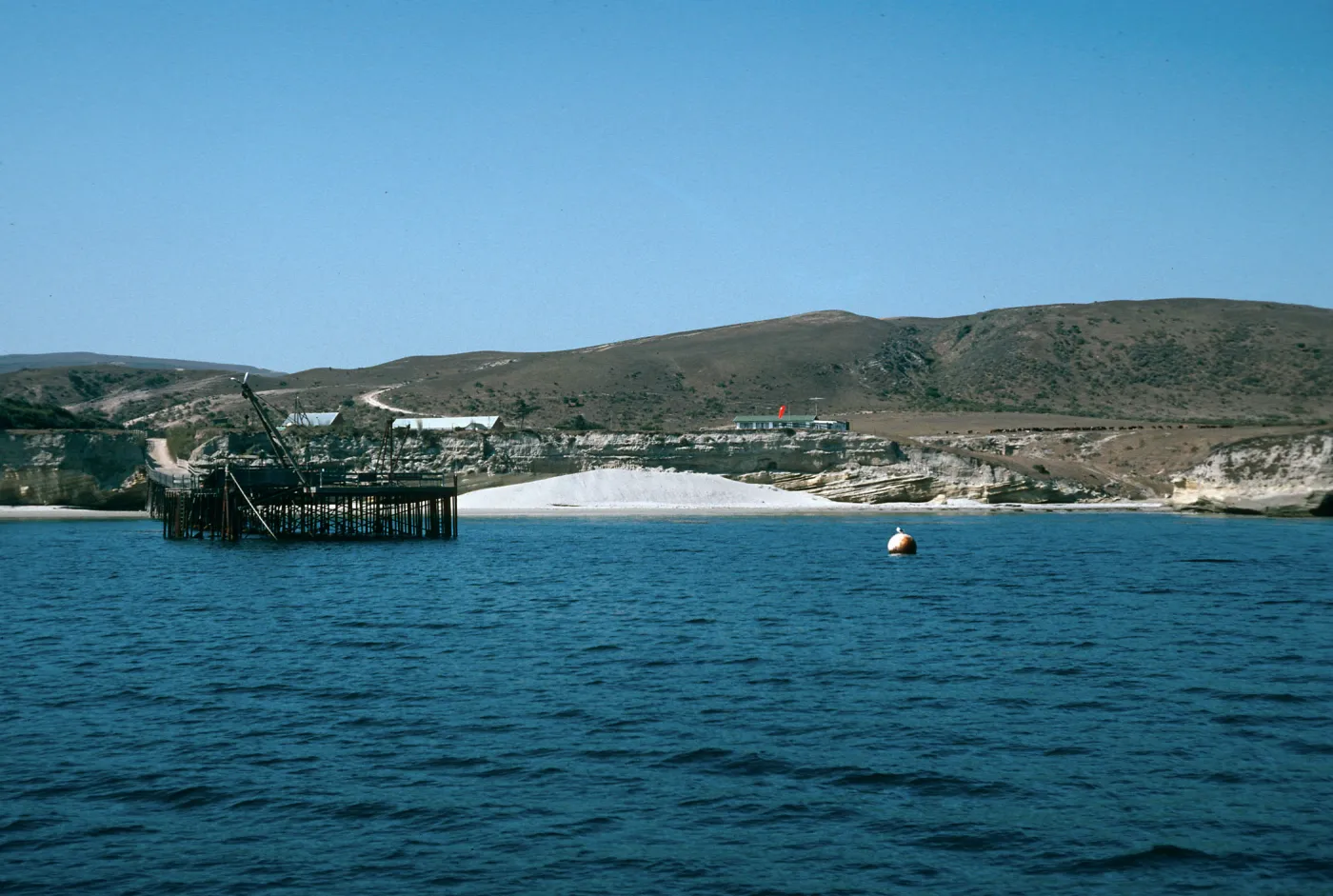 Santa Rosa Island, Beechers Bay, ranch pier