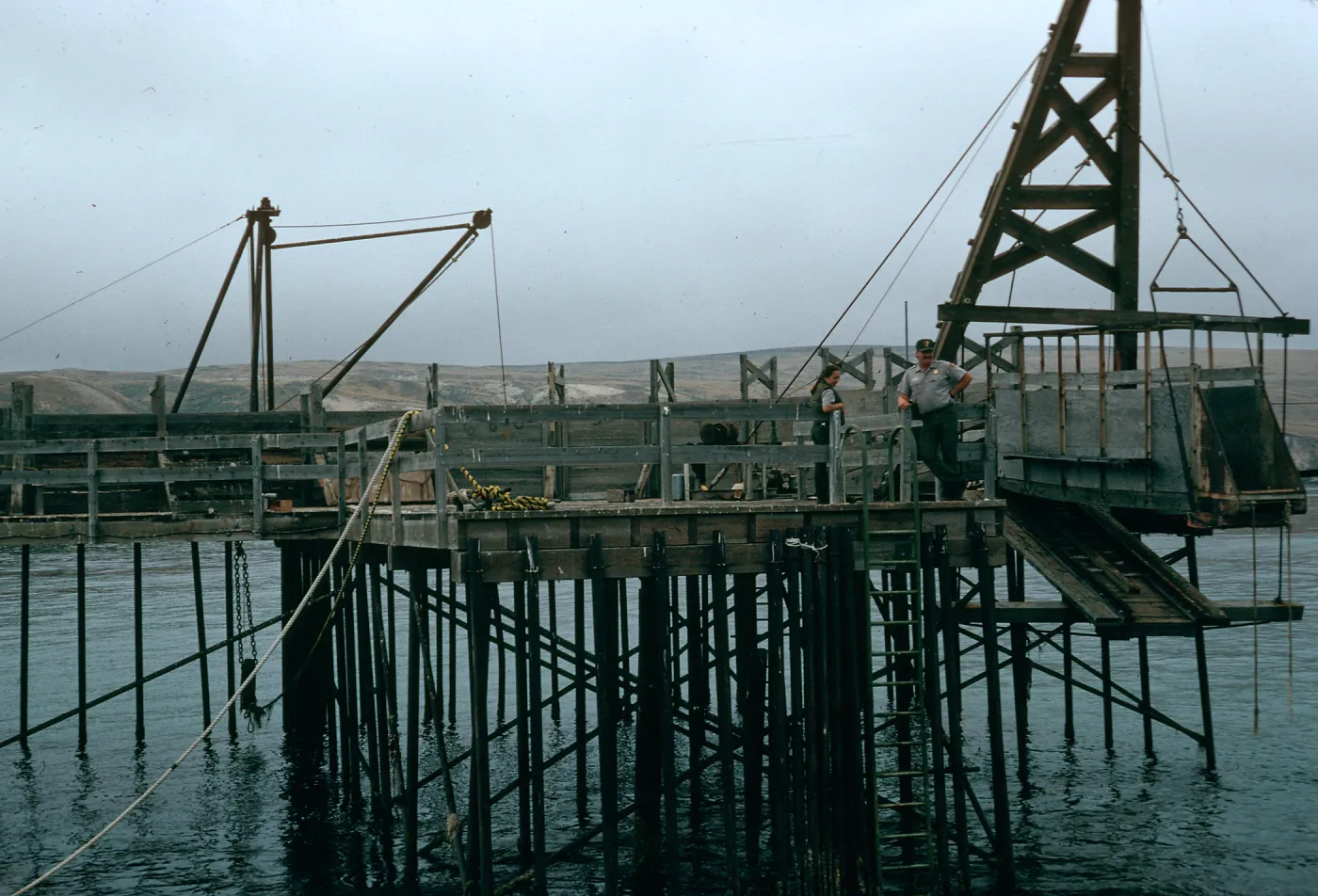 Santa Rosa Island, Vail Ranch, wharf