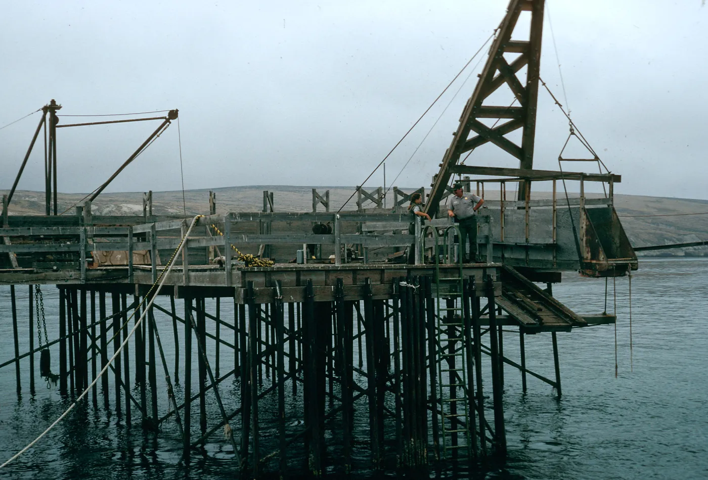 Santa Rosa Island, Vail Ranch, wharf