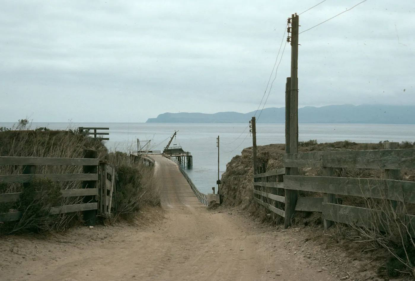 Santa Rosa Island, Vail Ranch, wharf