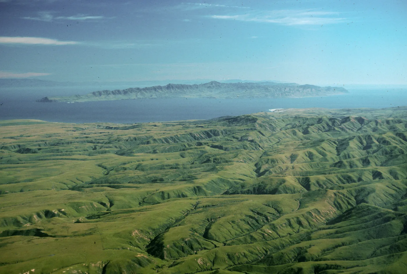 Santa Rosa Island, view of Santa Cruz Island