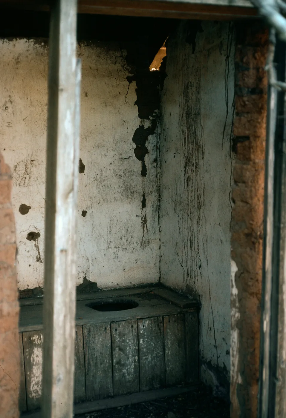 Santa Cruz Island, Middle Ranch outhouse